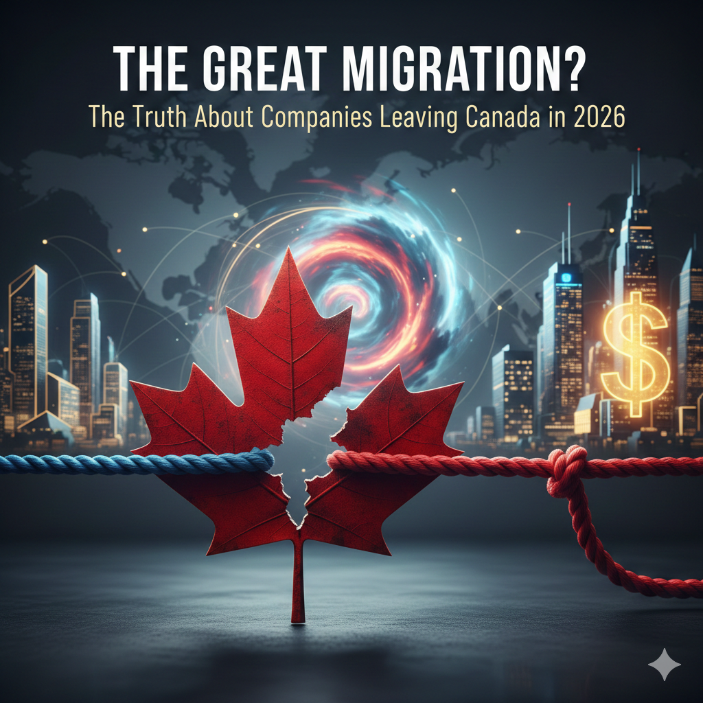 Companies Leaving Canada Banner