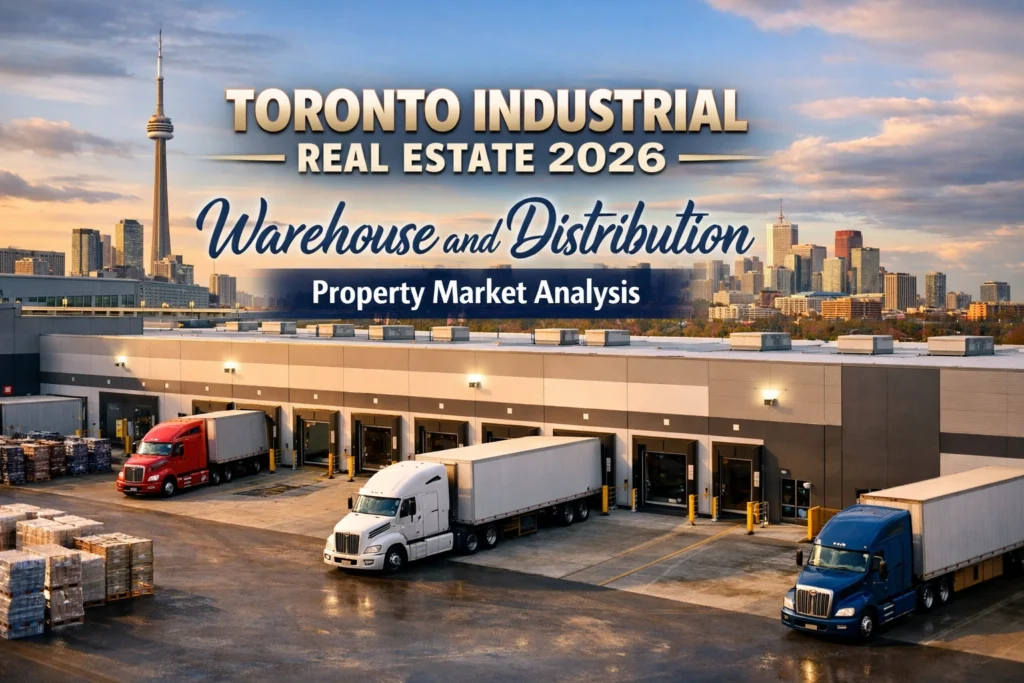 toronto industrial real estate warehouse distribution center modern facility